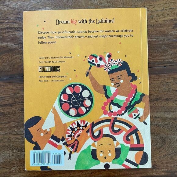 KiwiCo Book Latinitas by Juliet Menéndez Celebrating 40 Big Dreamers - Picture 2 of 8